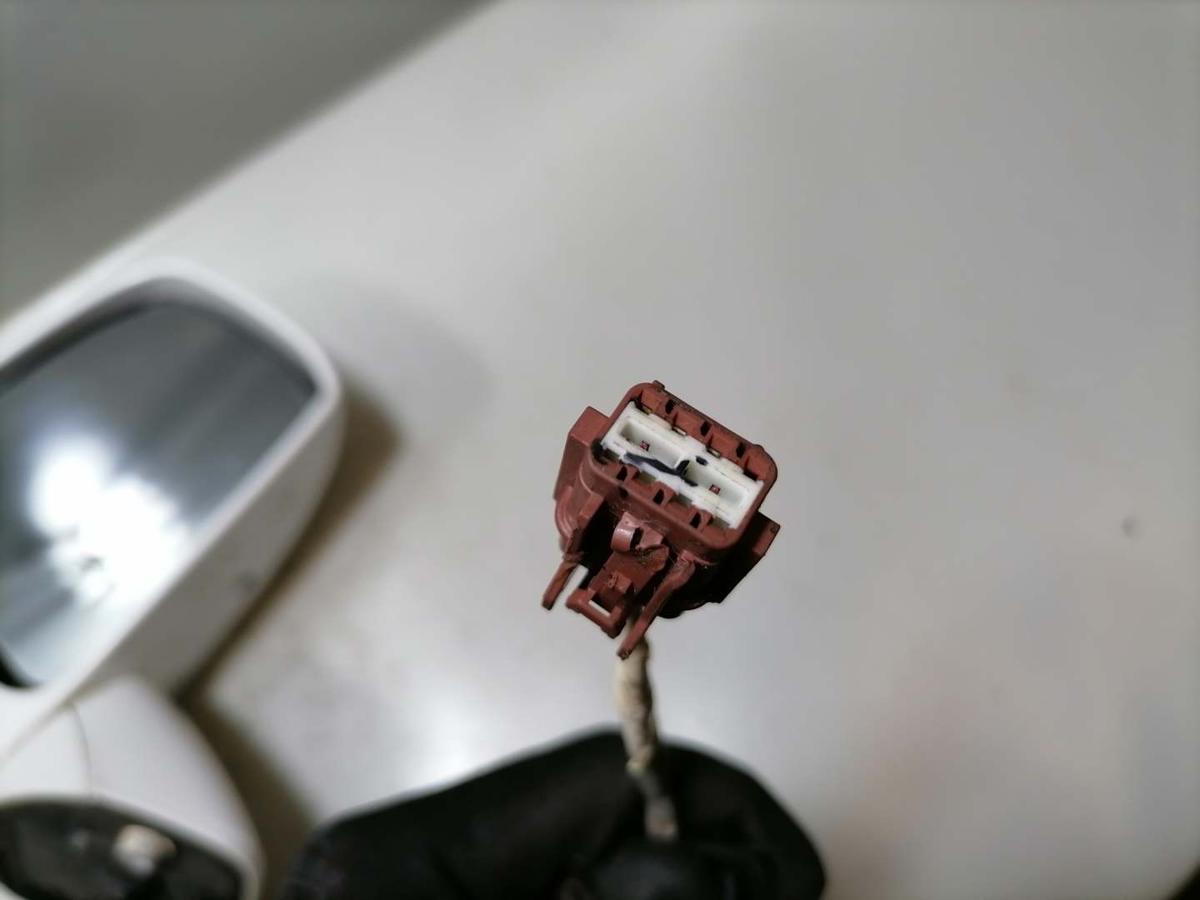 Nissan Tiida original Außenspiegel rechts Weiß elektrisch verstellbar nicht beheizt Bj.2007